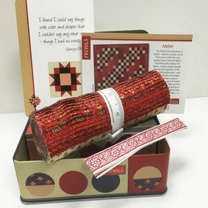 Moda Frivols #5 Quilt Kit Featuring Petite Prints Deux